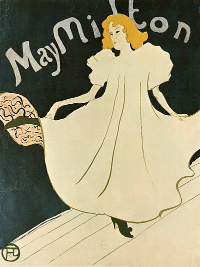May Milton, 1895 de Henri de Toulouse Lautrec