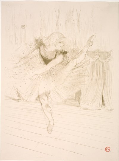 Miss Ida Heath, bailarina inglesa de Henri de Toulouse Lautrec