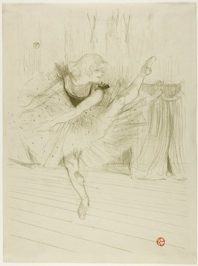 Señorita Ida Heath, bailarina inglesa de Henri de Toulouse Lautrec