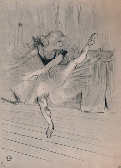 Miss Ida Heath, bailarina inglesa, c. 1894, 1946 de Henri de Toulouse Lautrec