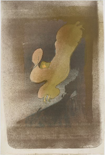 Señorita Loïe Fuller, 1893 de Henri de Toulouse Lautrec