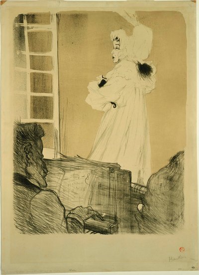 Srta. May Belfort (Estado I) de Henri de Toulouse Lautrec