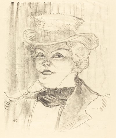 Mme. Réjane de Henri de Toulouse Lautrec