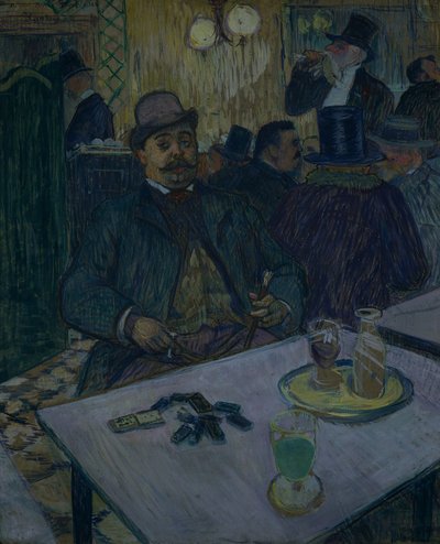 Monsieur Boileau en el Café de Henri de Toulouse Lautrec