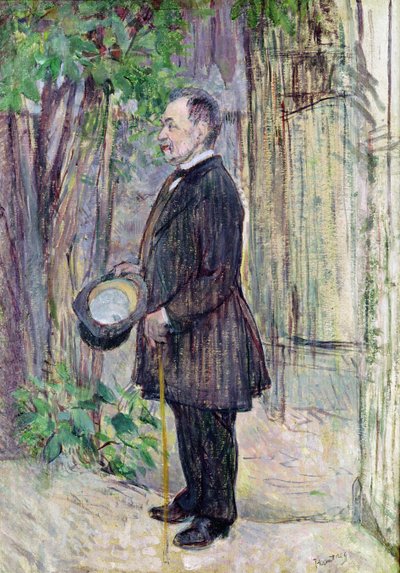 Monsieur Henry Dihau, 1891 de Henri de Toulouse Lautrec