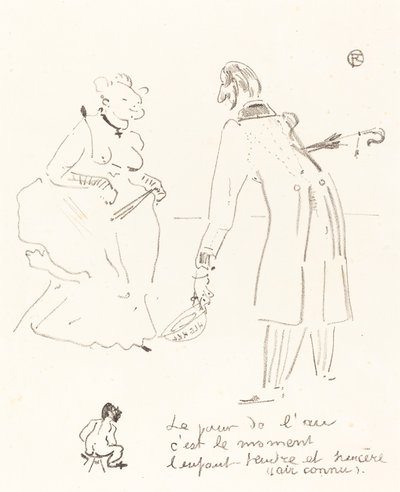 Saludo de Año Nuevo, 1897 de Henri de Toulouse Lautrec