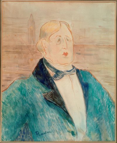 Oscar Wilde de Henri de Toulouse Lautrec