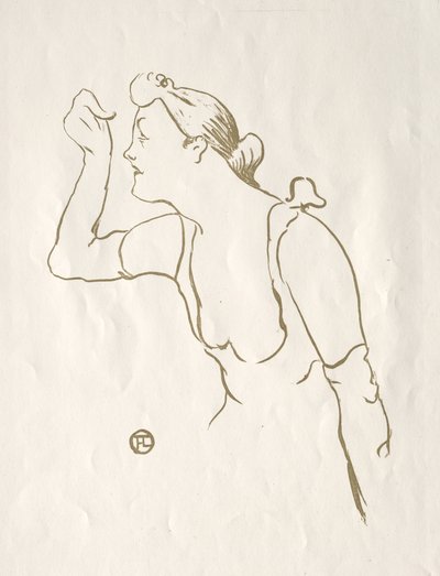 Paula Brébion de Henri de Toulouse Lautrec