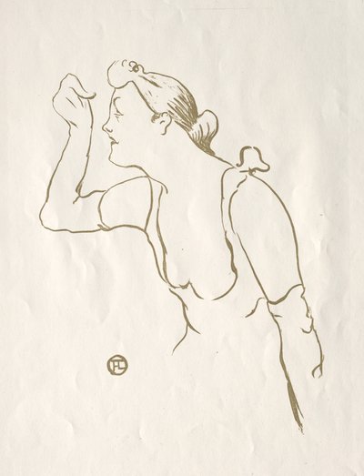 Paula Brébion (1893) de Henri de Toulouse Lautrec