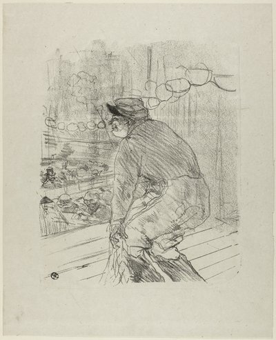 Polin, de Trece Litografías de Henri de Toulouse Lautrec