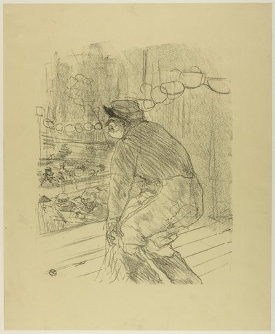 Polin, de Treize Lithographies de Henri de Toulouse Lautrec