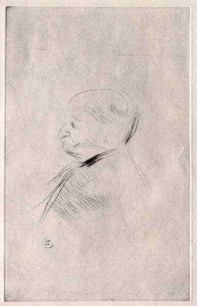 Retrato de M. X., 1898 de Henri de Toulouse Lautrec