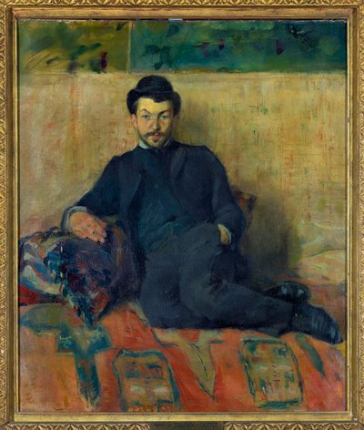 Retrato de Gustave Lucien Dennery Pintura de Henri de Toulouse Lautrec (1864-1901) 1883 París, Museo del Louvre de Henri de Toulouse Lautrec