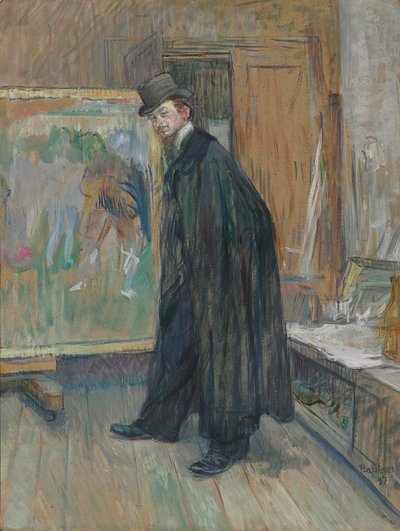 Retrato de Henri Nocq, 1897 de Henri de Toulouse Lautrec