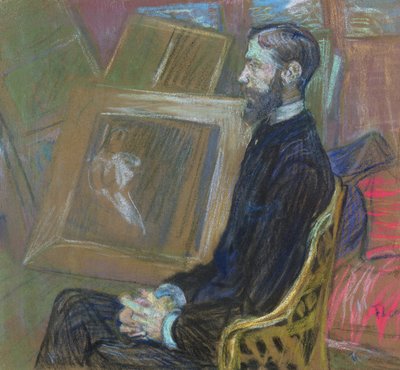 Retrato de M. Georges Henri Manuel, 1891 de Henri de Toulouse Lautrec