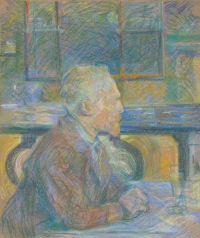 Retrato de Vincent van Gogh, 1887 de Henri de Toulouse Lautrec