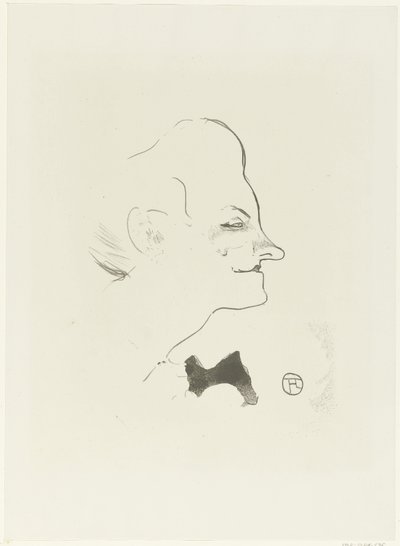 Retrato de la cantante Yvette Gilbert yvette gilbert Le Cafe Concert (título de la serie) de Henri de Toulouse Lautrec