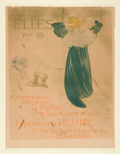 Afiche de Frontispicio para de Henri de Toulouse Lautrec
