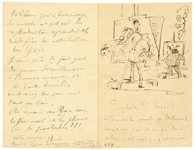 Princeteau y Lautrec de Henri de Toulouse Lautrec