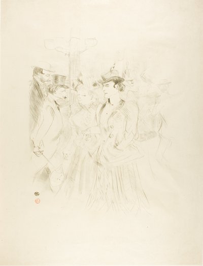 Paseo de Henri de Toulouse Lautrec