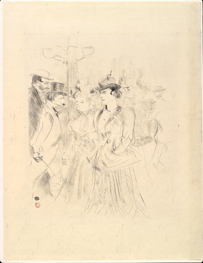 Paseo de Henri de Toulouse Lautrec