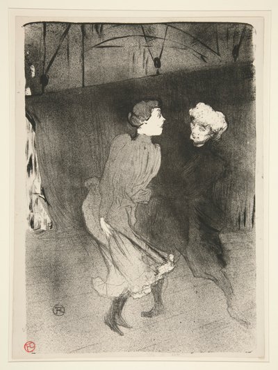 Ensayo general en el Folies-Berg?re - Emilenne D de Henri de Toulouse Lautrec