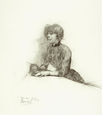 Mujer sentada, c.1887 de Henri de Toulouse Lautrec