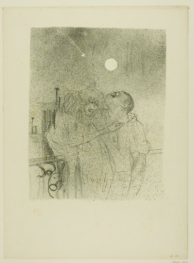 Estrellas fugaces, de Mélodies de Désiré Dihau de Henri de Toulouse Lautrec
