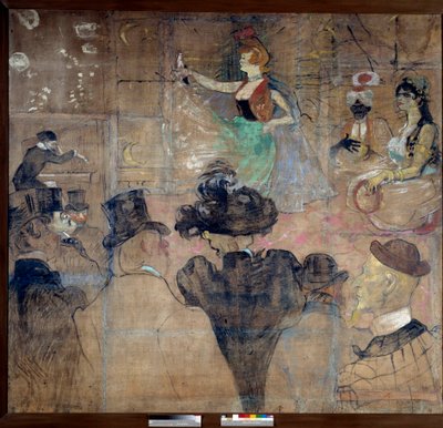 Letrero para la casa de la Goulue (Weber Louise dit La Goulue) de Henri de Toulouse Lautrec