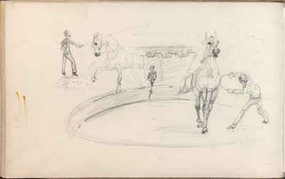 Cuaderno de bocetos, 1880 de Henri de Toulouse Lautrec