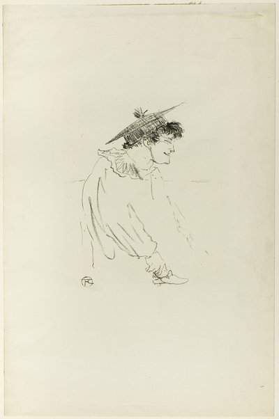 Pequeña niña inglesa (Miss Dolly) de Henri de Toulouse Lautrec