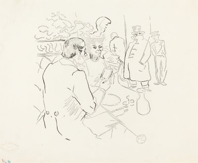 Snobismo, 1895 de Henri de Toulouse Lautrec