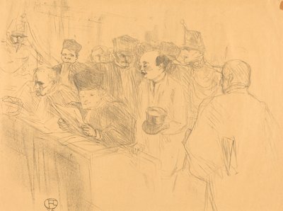 Deposition Soudais (Dépôt Soudais) de Henri de Toulouse Lautrec