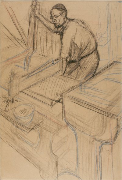 Estudio de Henri de Toulouse Lautrec
