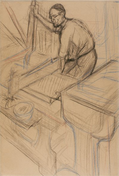 Estudio, c.1893 de Henri de Toulouse Lautrec