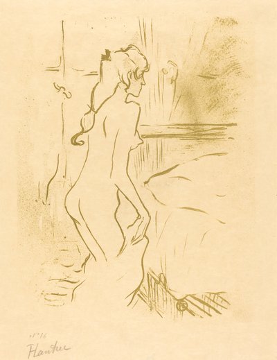 Estudio de una mujer (Etude de femme) de Henri de Toulouse Lautrec