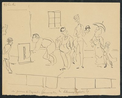 Sumersión, 1881 de Henri de Toulouse Lautrec
