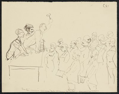 Sumersión, 1881 de Henri de Toulouse Lautrec