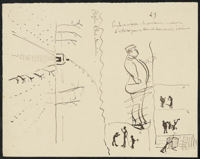 Sumersión, 1881 de Henri de Toulouse Lautrec
