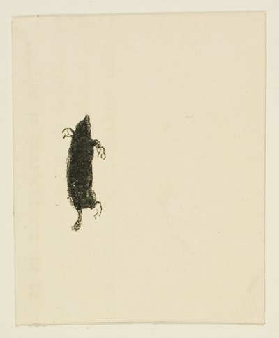 Colofón de Au Pied du Sinaï de Henri de Toulouse Lautrec