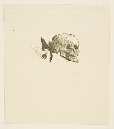 Colofón de Au Pied du Sinaï de Henri de Toulouse Lautrec