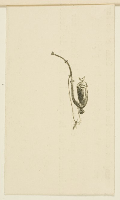 Colofón de Au Pied du Sinaï de Henri de Toulouse Lautrec