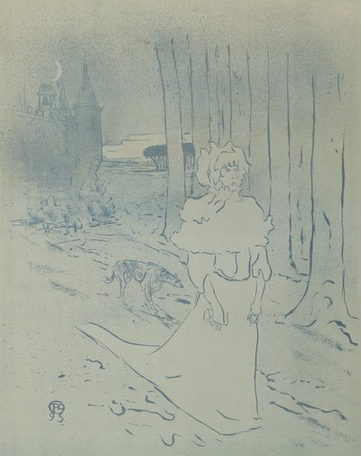 La campana de alarma, 1895 de Henri de Toulouse Lautrec