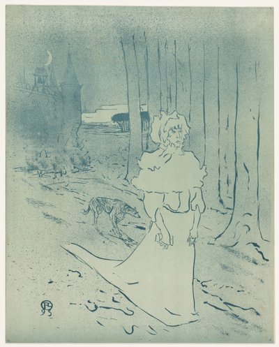 La Castellana o el Toque de Campana de Henri de Toulouse Lautrec