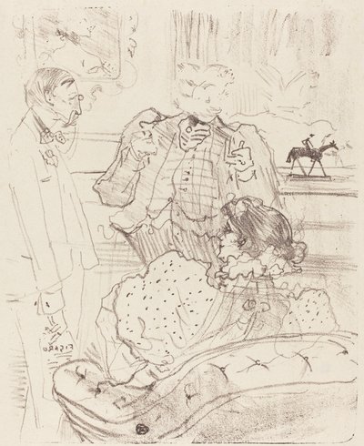 El prenda, 1897 de Henri de Toulouse Lautrec
