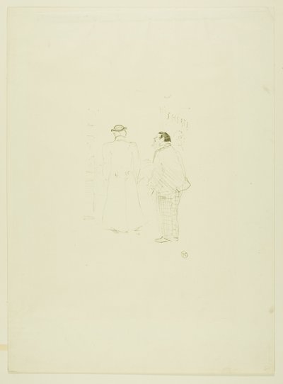 El jefe de ventas en Jourdan y Brown de Henri de Toulouse Lautrec