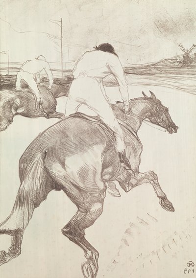 El jockey de Henri de Toulouse Lautrec