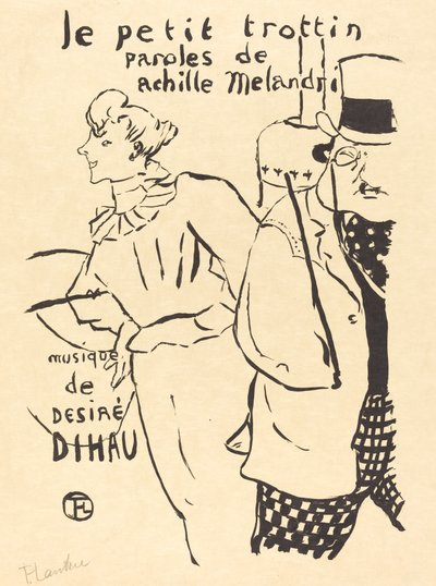 La Pequeña Mandadera de Henri de Toulouse Lautrec