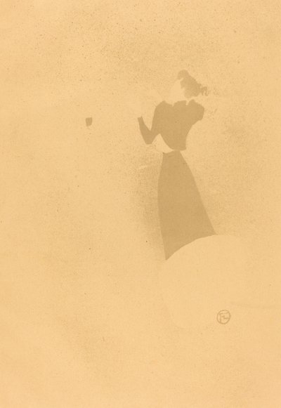 La modista - Renée Vert de Henri de Toulouse Lautrec