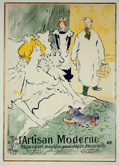 El artesano moderno, 1896 de Henri de Toulouse Lautrec